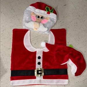 Christmas Theme Bathroom Decoration Set